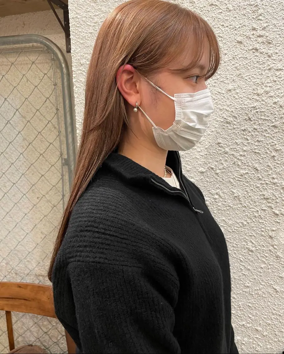 🌿リピーター様🌿 透明感カラー+艶トリートメントの写真