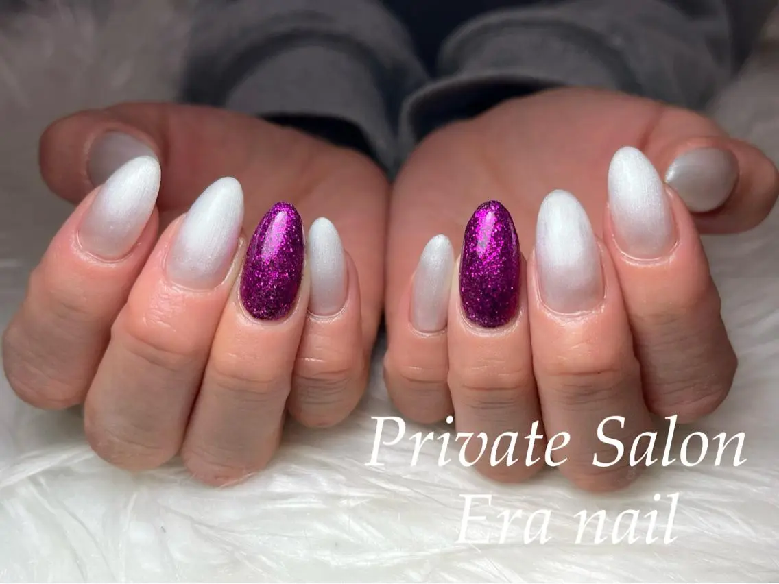 ネイル ワンカラーネイル ハンドネイル Era nailのネイルデザイン