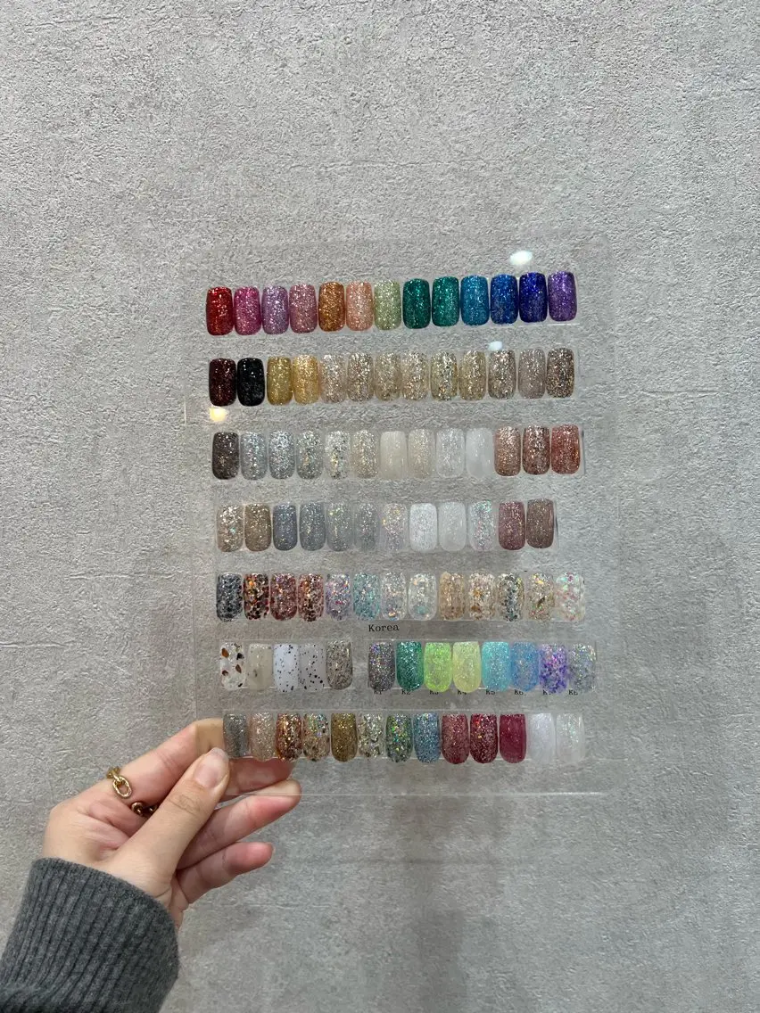 ネイル ラメ(グリッター) Rommy Arisaのネイルデザイン