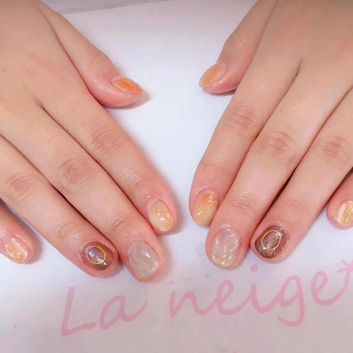 ネイル La neige* yuki 🐩🌙のネイルデザイン