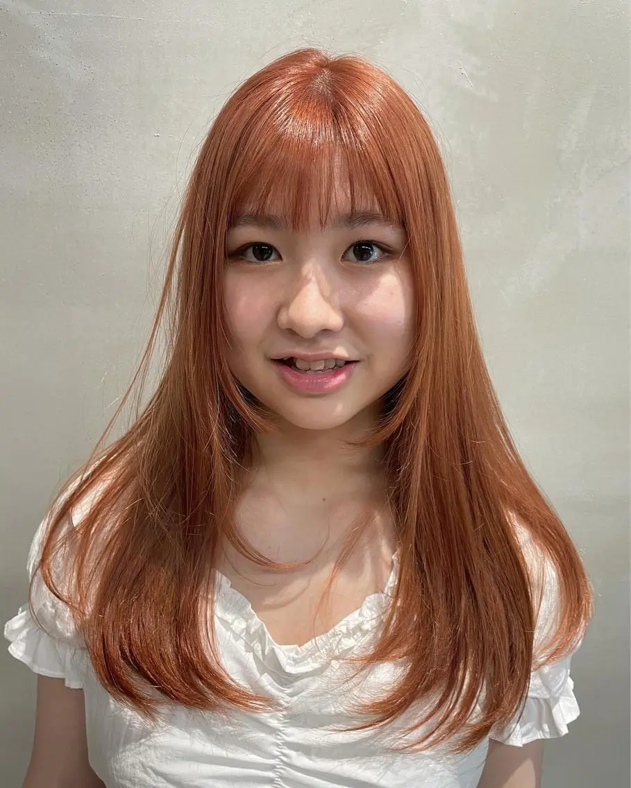 《2回目以降のお客様メニュー》透明感カラー+カットの写真