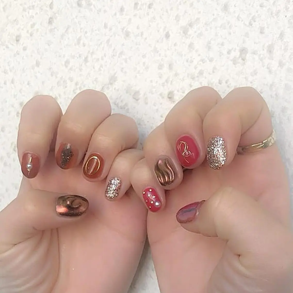ネイル ハンドネイル ハンドケア lylynail YUUKAのネイルデザイン
