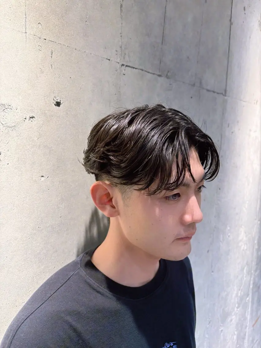 メンズ ［縮毛矯正／レディ ースカット］はるのりのヘアスタイル
