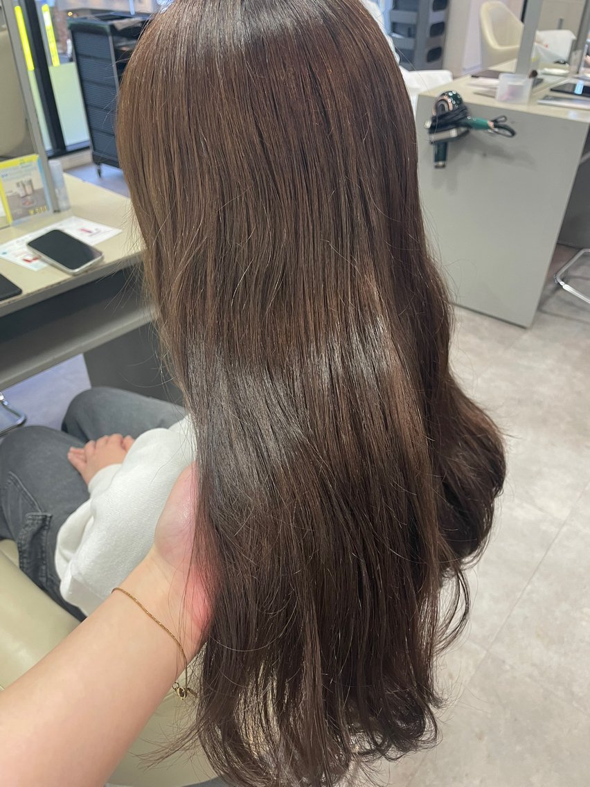 カラー ベージュカラー ヘアカラー 『SiLO』 rumiのヘアスタイル