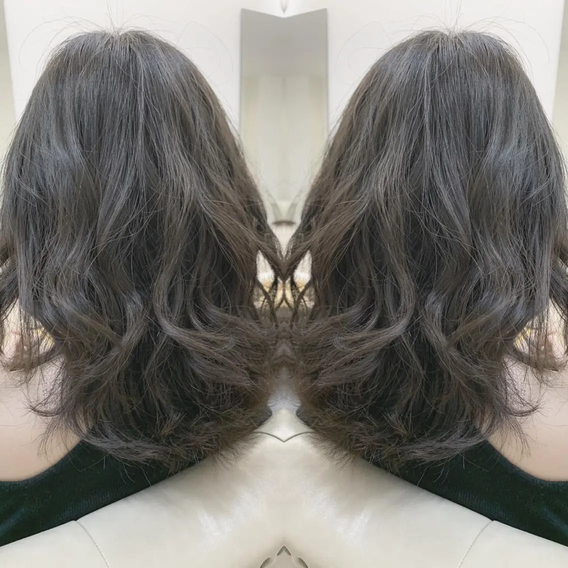セミロング カット ヘアカラー H (エイチ) 烏丸御池店のヘアスタイル