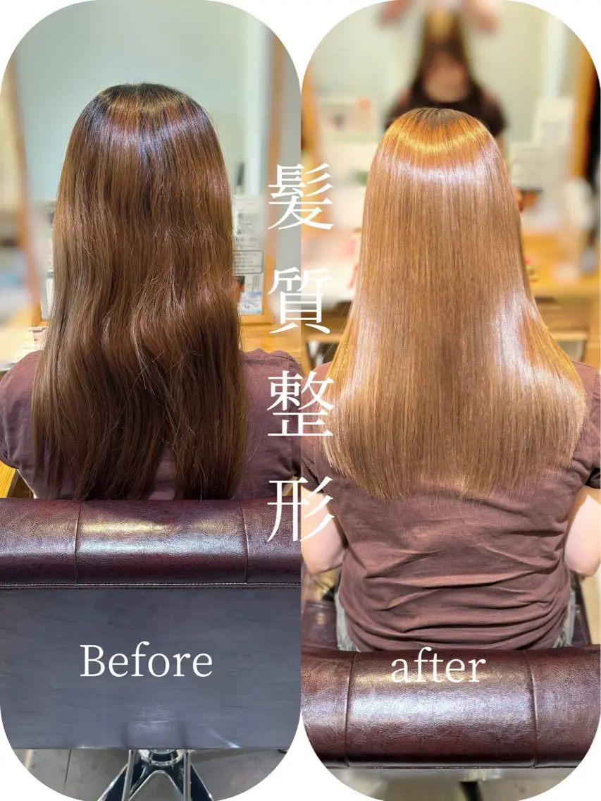 ロング 髪質改善 カット トリートメント KAORU/絹髪 /髪質改善/奈良のヘアスタイル