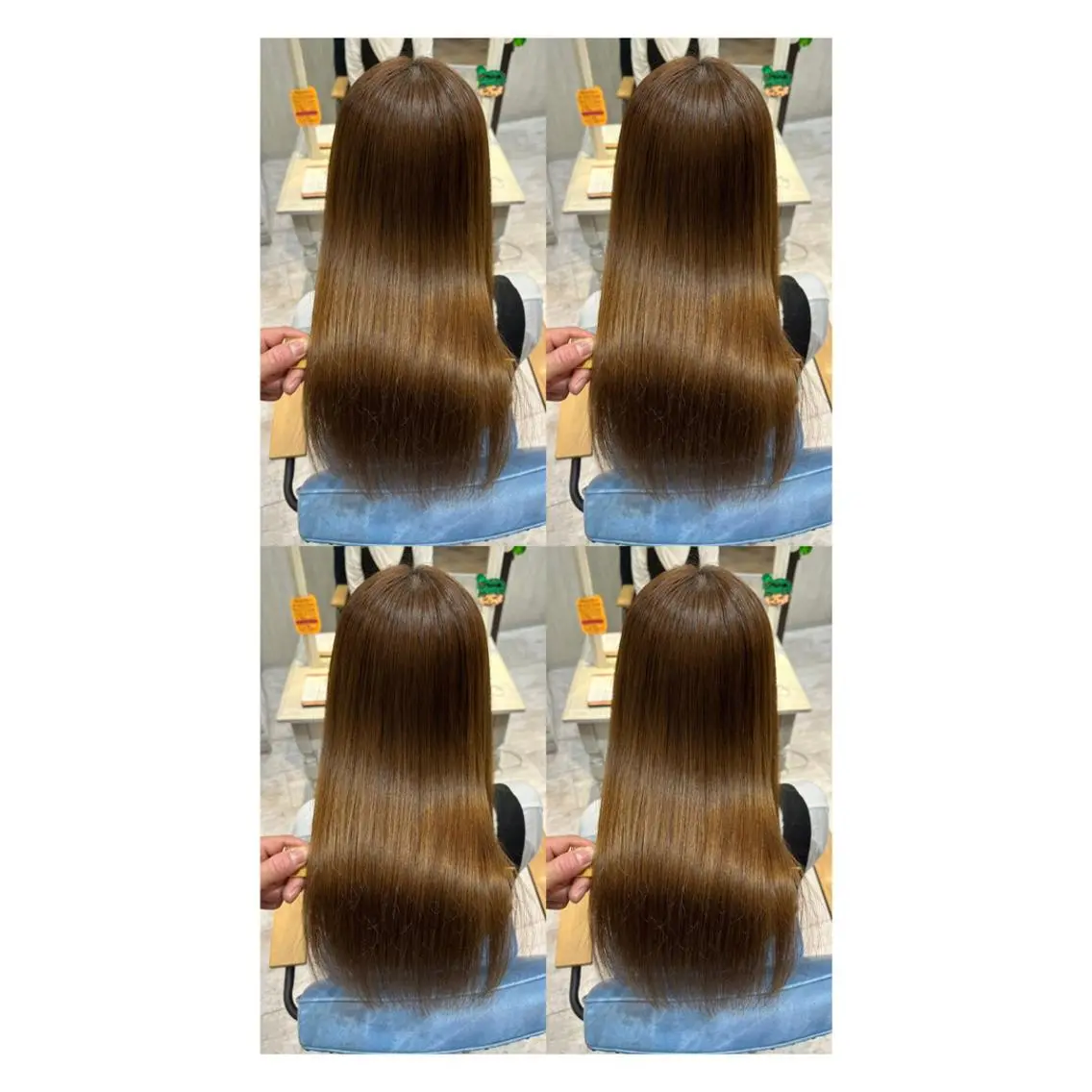 ロング カラー カット ヘアカラー トリートメント 店長✨レイヤー✖️ 髪質改善✖️韓国ヘアのヘアスタイル