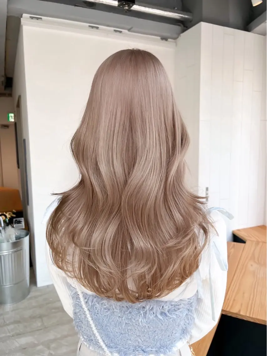 ロング ヘアカラー Riku /透明感カラー🫧のヘアスタイル