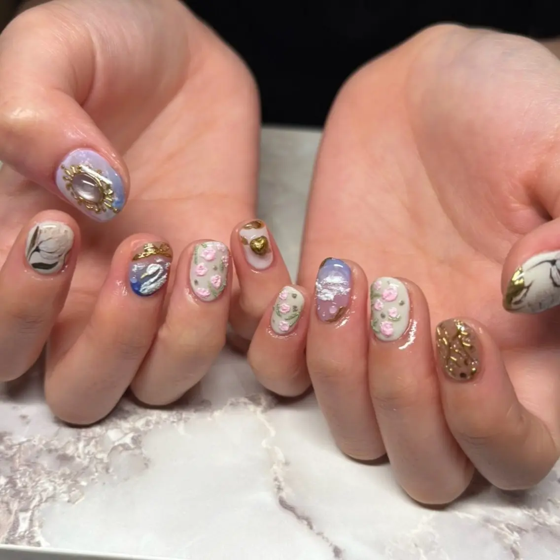 ネイル 🦋hana / nail / AOのネイルデザイン