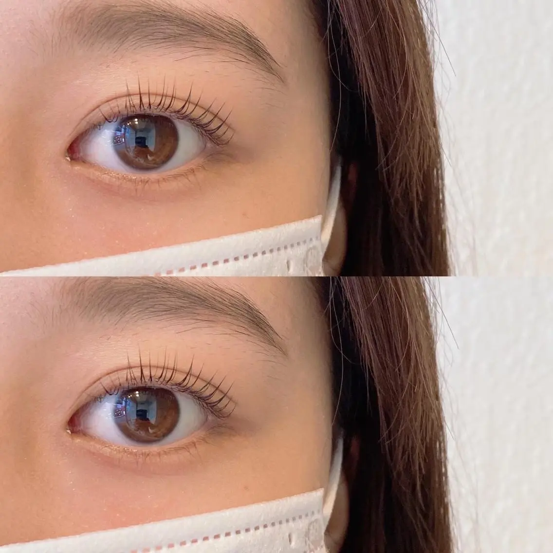 【 同時施術◎✨ 】パリジェンヌまつ毛パーマ+アイブロウWAX脱毛の写真