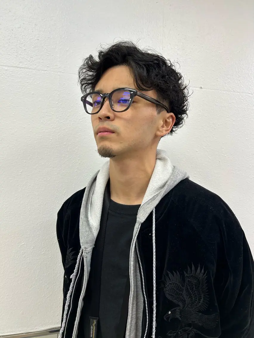 ショート メンズ マッシュ メンズパーマ 刈り上げ 【メンズ大得意🔥】 ＭＡＳＡＫＩのヘアスタイル