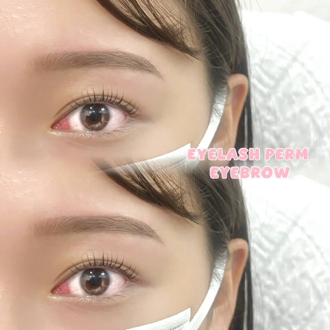 .*ﾟ🎀 まつげパーマorパリジェンヌ➕アイブロウ🎀.⋆(間引き＋700円で追加できます)の写真