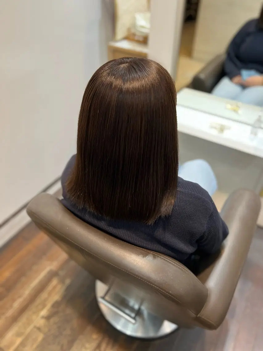 カラー ブラウンカラー 梅田 メンズWカラー 大畑 蒼空のヘアスタイル