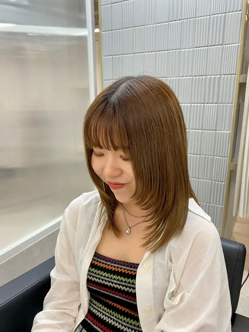 🫧レディース限定🫧韓国風カット+ディープレイヤートリートメントの写真