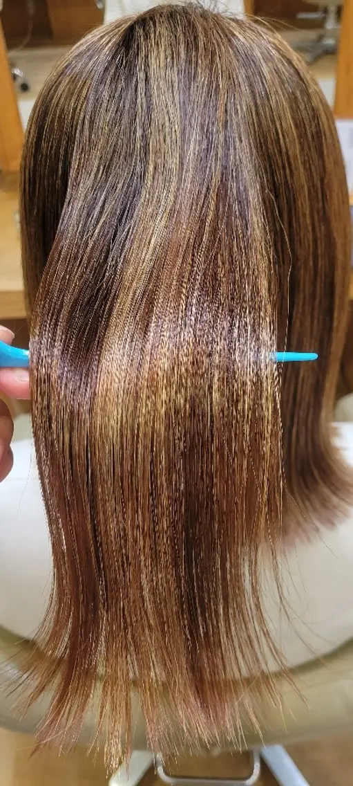 パーマ ミディアム 髪質改善 縮毛矯正 縮毛矯正 トリートメント UHair吉田 /ショートヘア得意のヘアスタイル