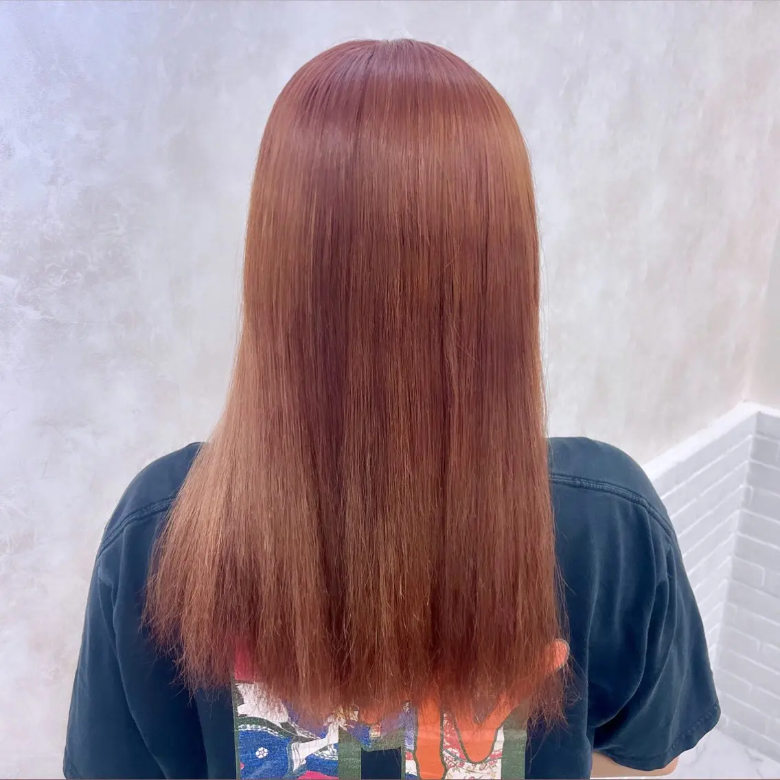 ミディアム カラー tace新宿 めいのヘアスタイル