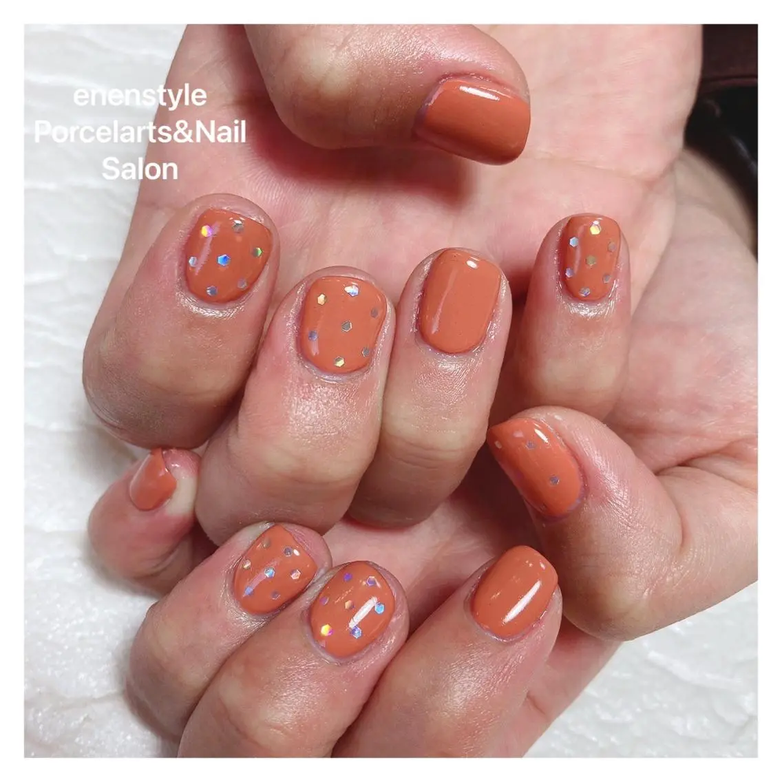 ショート ネイル ハンドネイル 🐾enen style 🐾のネイルデザイン