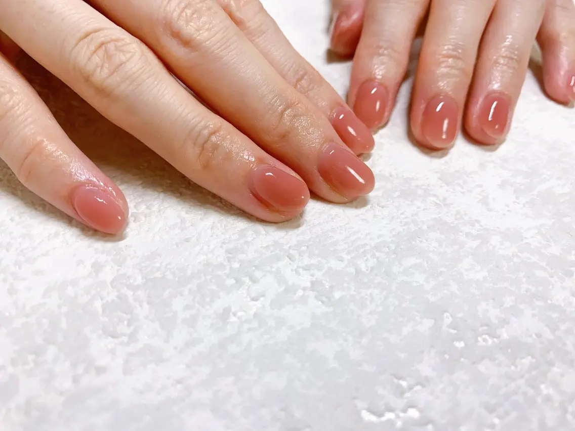 ネイル オーロラネイル フラワーネイル フットネイル フレンチネイル ジェルネイル mogunail &blowのネイルデザイン