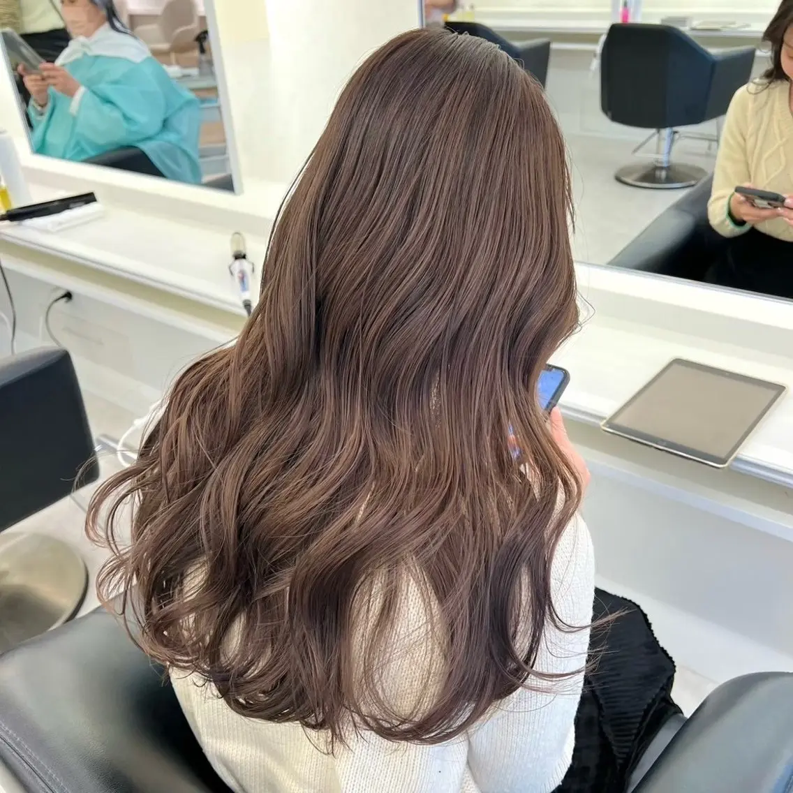 ロング ヘアカラー ParveMix /石田 佳澄🩶のヘアスタイル