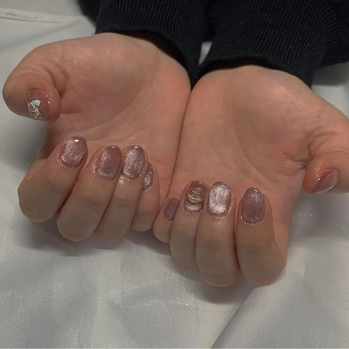ネイル マグネットネイル ハンドネイル ハンドケア lylynail YUUKAのネイルデザイン