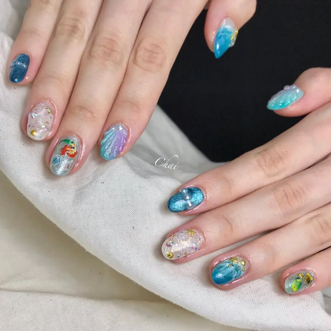 ネイル 持ち込み ハンドネイル chai nail _ai📍鶴橋/桃谷のネイルデザイン