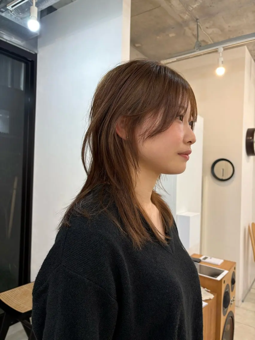 cut & care straight / カット&パーマ落としの写真