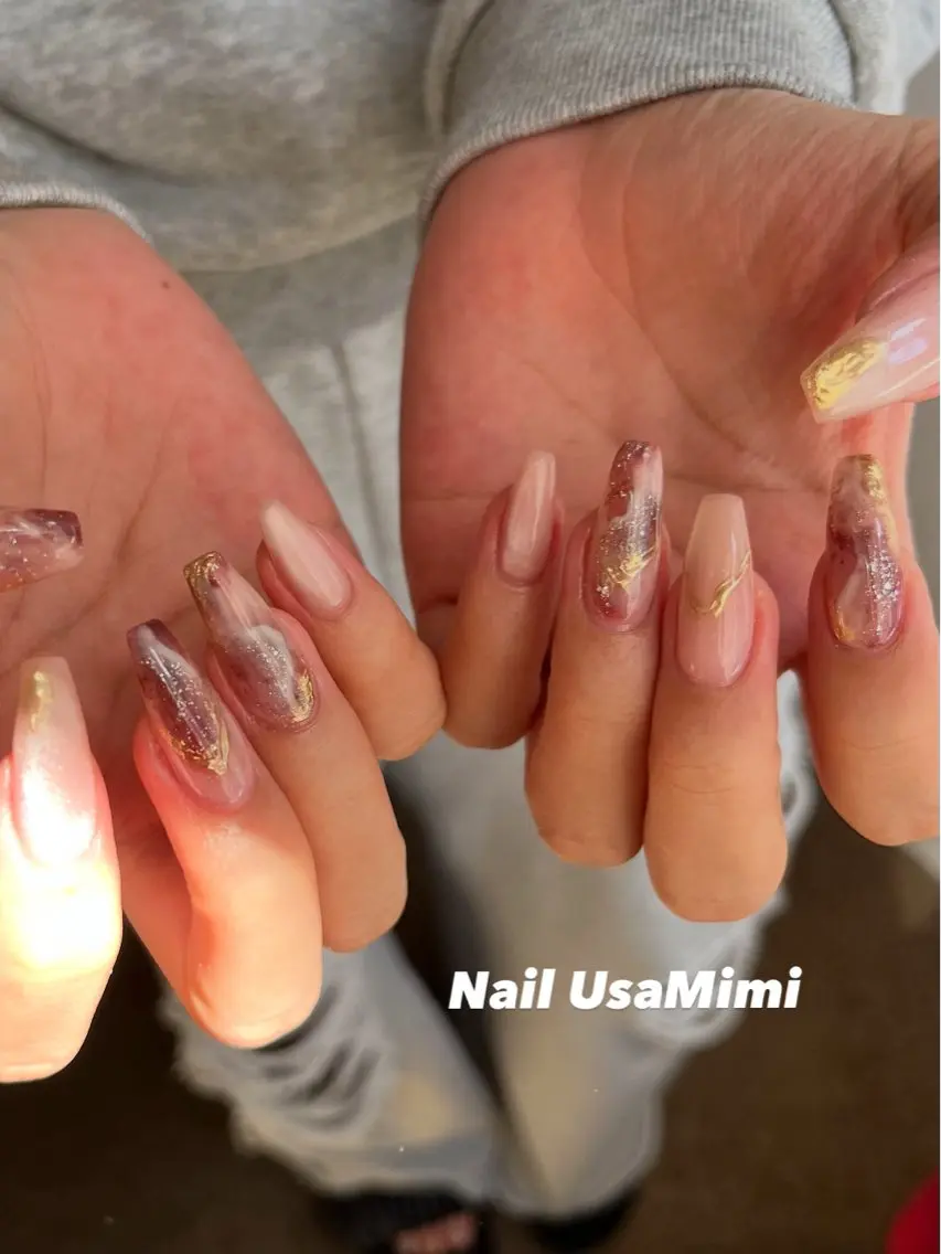 ネイル ハンドネイル Nail Usa Mimi ASAKOのネイルデザイン