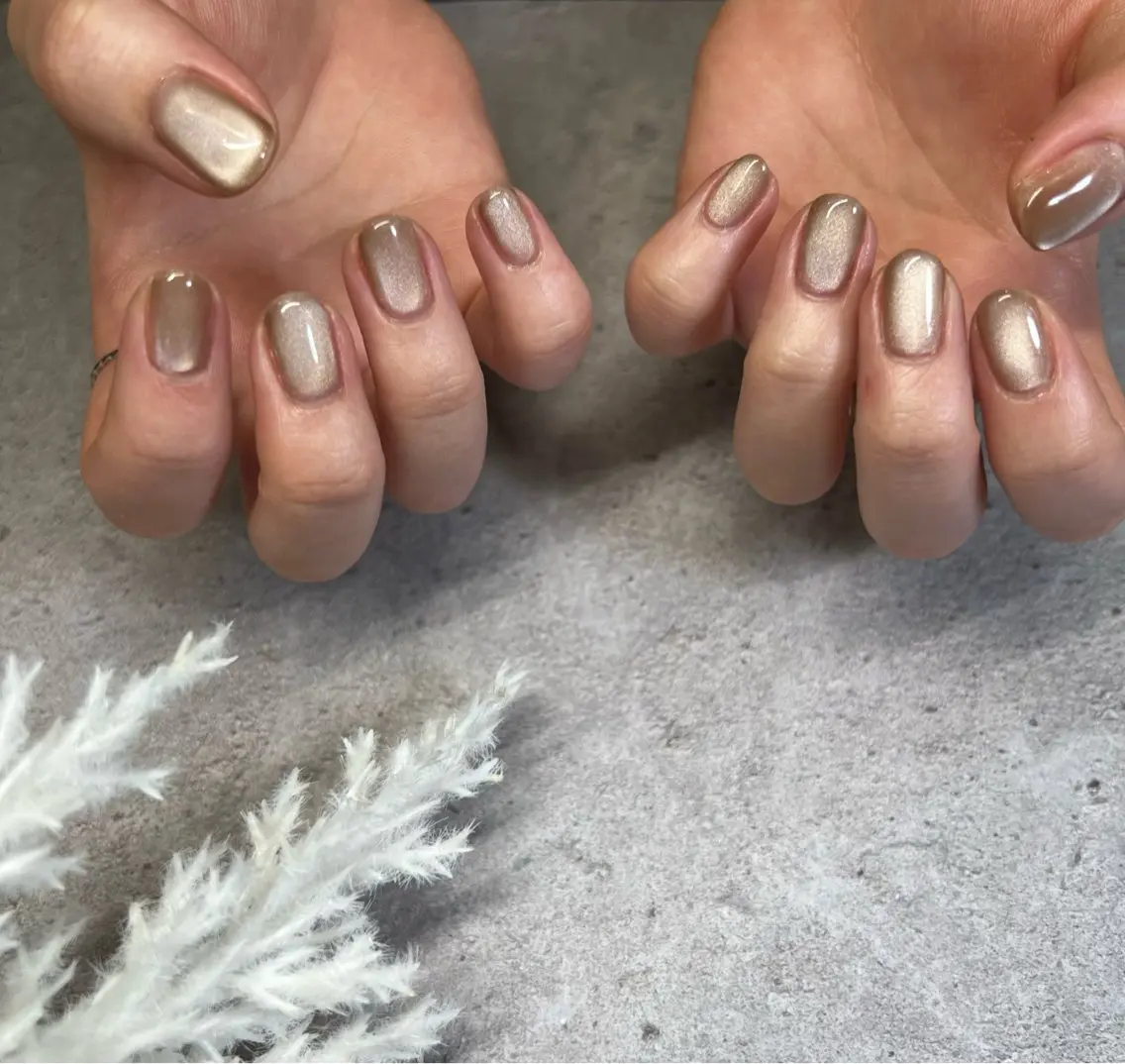 ネイル マグネットネイル ハンドネイル 🫧NAIL Leone🫧のネイルデザイン