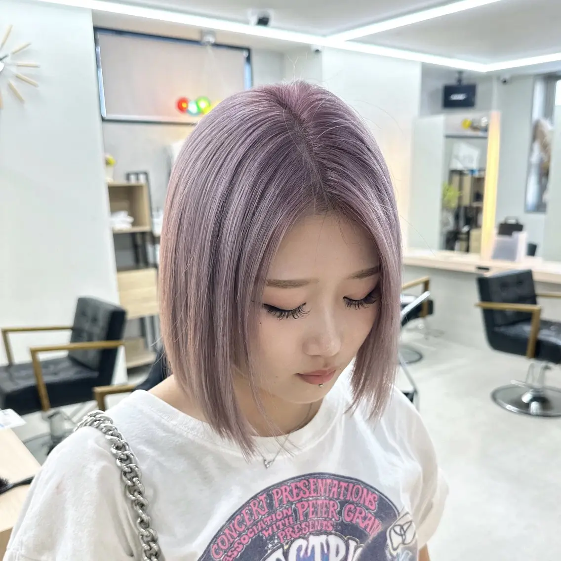 ショート カラー カット ヘアカラー トリートメント 𝐑𝐲𝐮𝐤𝐢 【店長】ALEAPのヘアスタイル