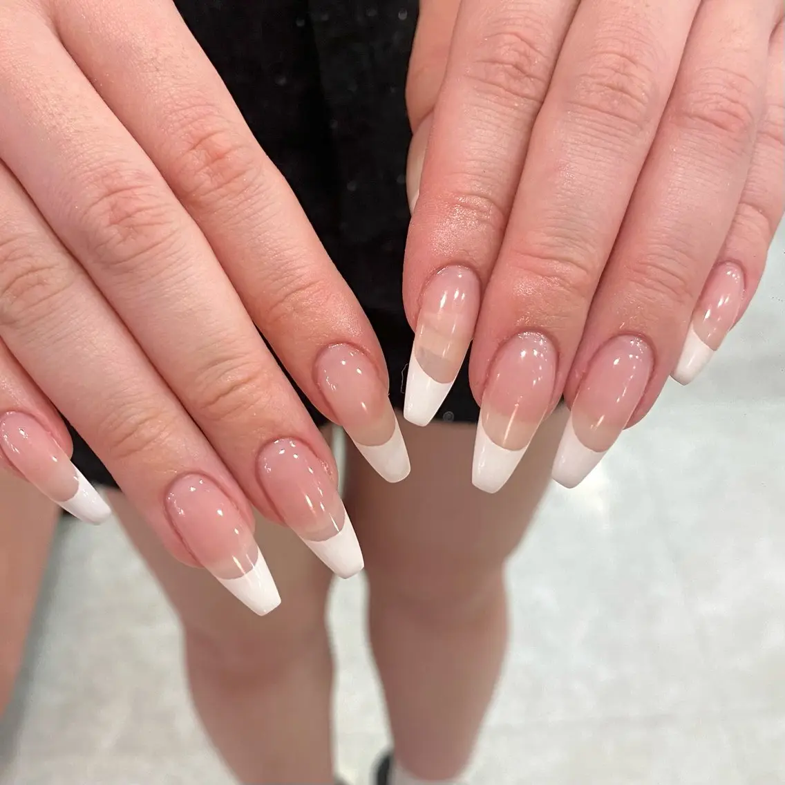 ネイル フレンチネイル 🎀FLORANZ 🎀MIKAのネイルデザイン