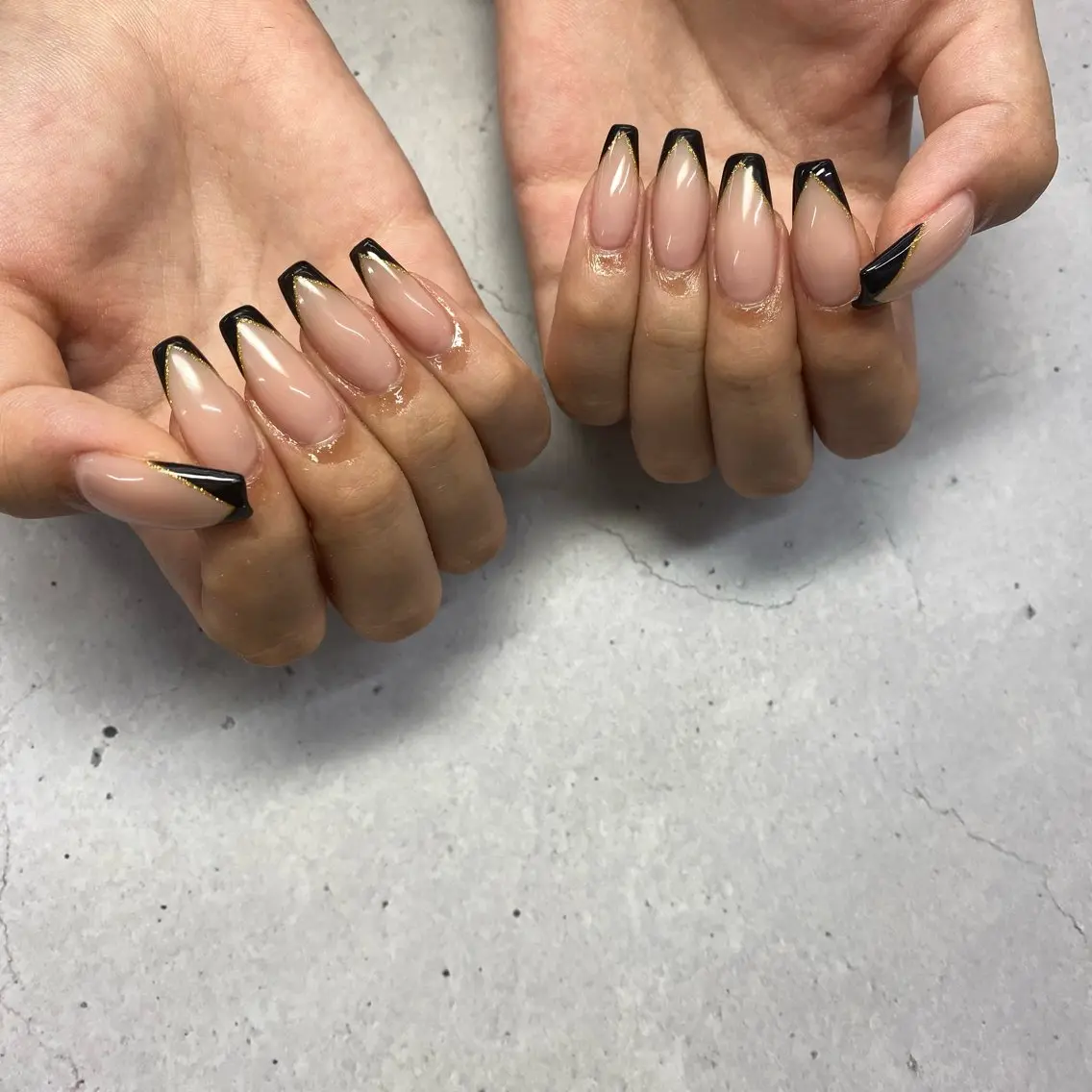ネイル アートネイル フレンチネイル ハンドネイル nailst MIKUのネイルデザイン