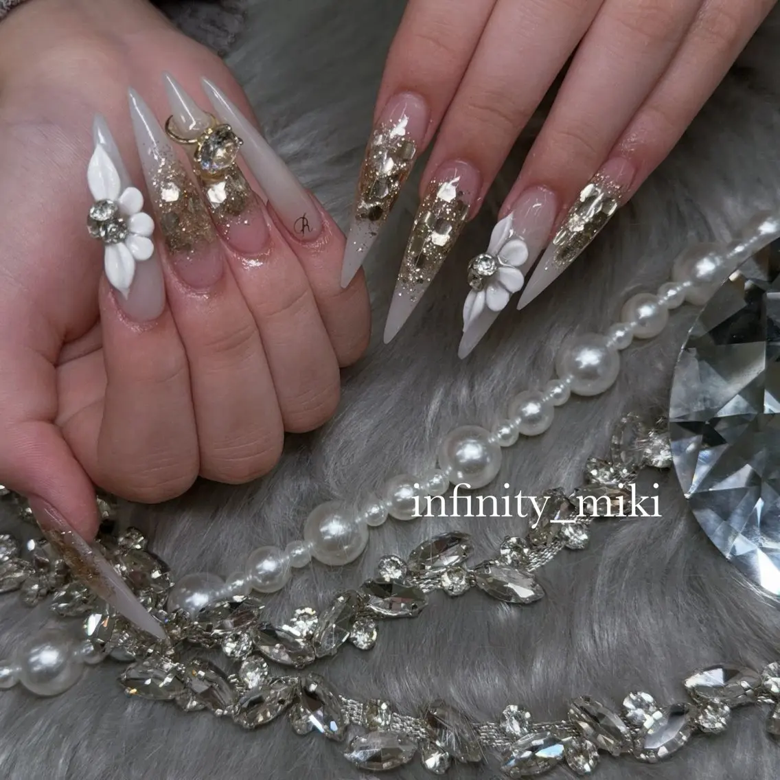 ネイル ハンドネイル Infinity _mikiのネイルデザイン