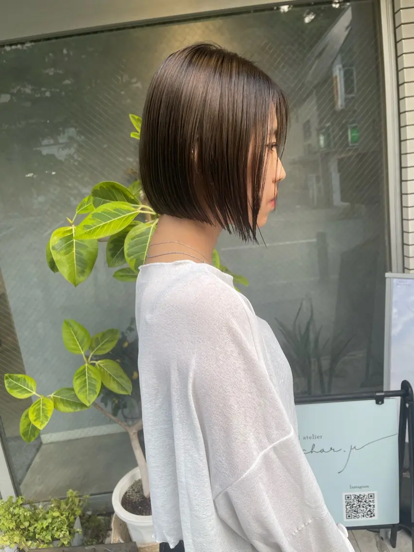 ショート カット ヘアカラー トリートメント ヘッドスパ アートディレクター ワダヒサノリのヘアスタイル