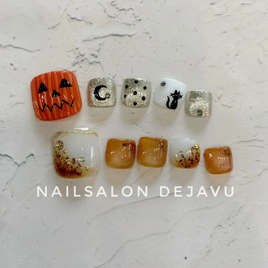 ネイル フットネイル Nailsalon Dejavuのネイルデザイン