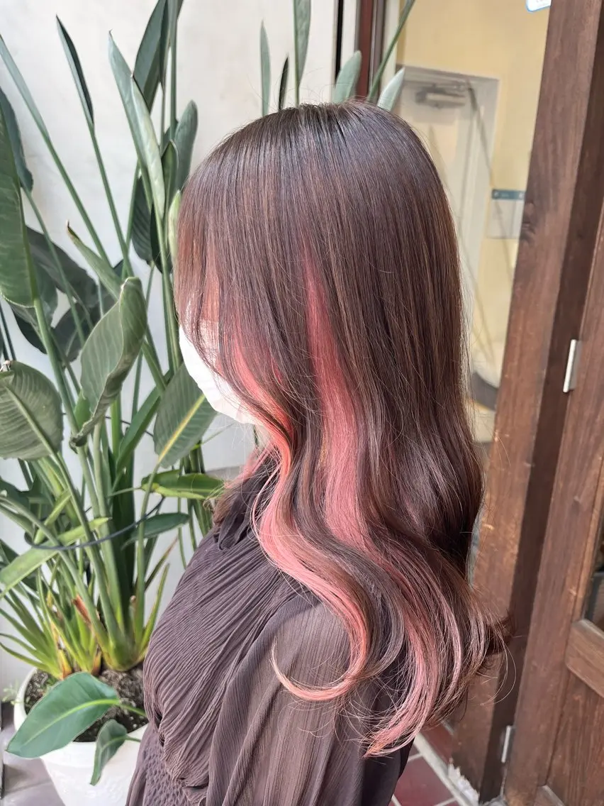 ミディアム カラー インナーカラー カット トリートメント ヘッドスパ 🫧ハイトーン/ ブリーチ🫧白石航汰のヘアスタイル
