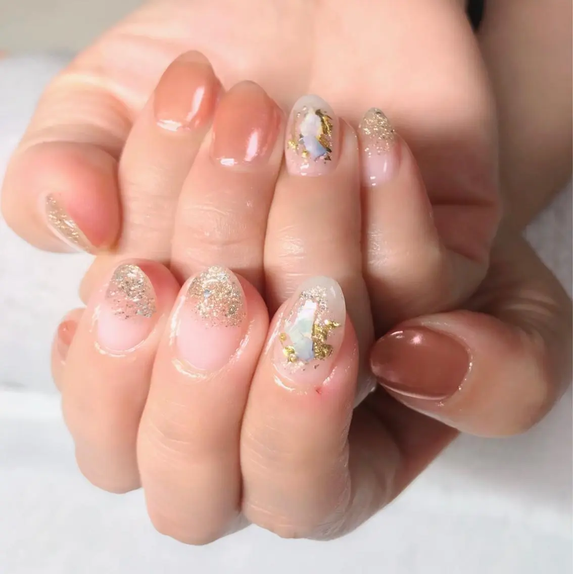 ネイル アートネイル ミラーネイル ACORii nailのネイルデザイン