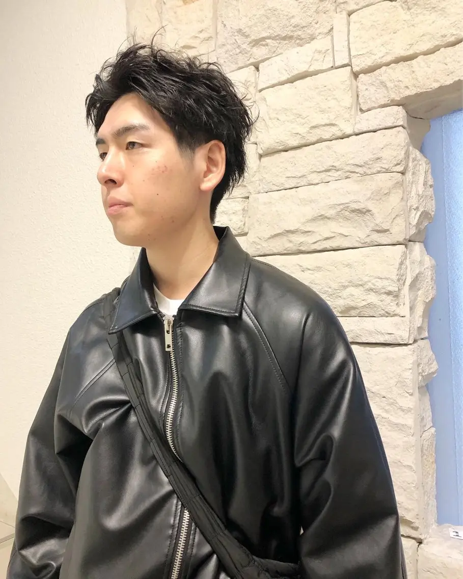 ヘアアレンジ メンズ カット トリートメント ヘアセット メンズ特化✂️栗原 侑也のヘアスタイル