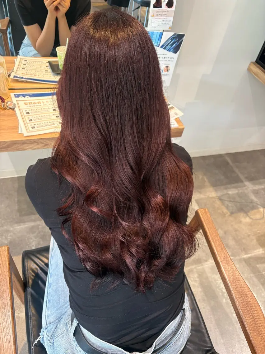 ロング カット ヘアカラー AVANCE泉大津店 加茂瑞希のヘアスタイル