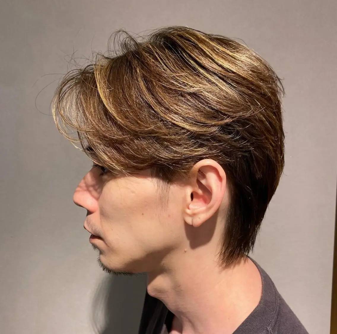 ショート パーマ unopulir 景山　凌のヘアスタイル
