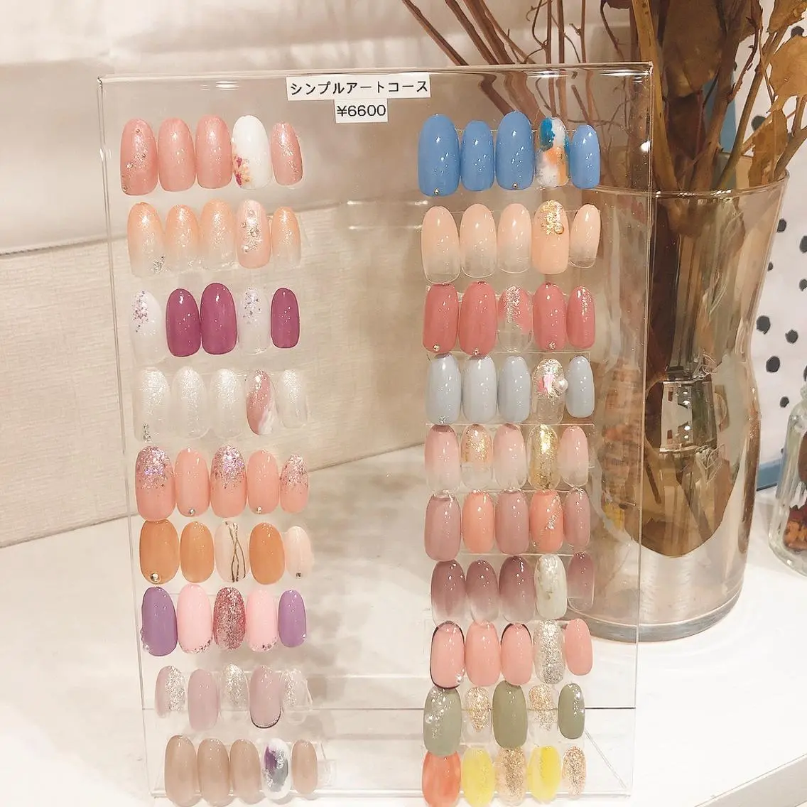 ネイル アートネイル シンプルネイル ハンドネイル nail salon monailのネイルデザイン
