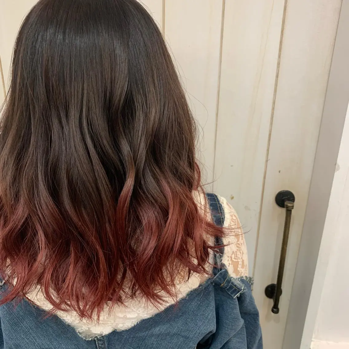 ミディアム カラー 髪質改善 RYOのヘアスタイル