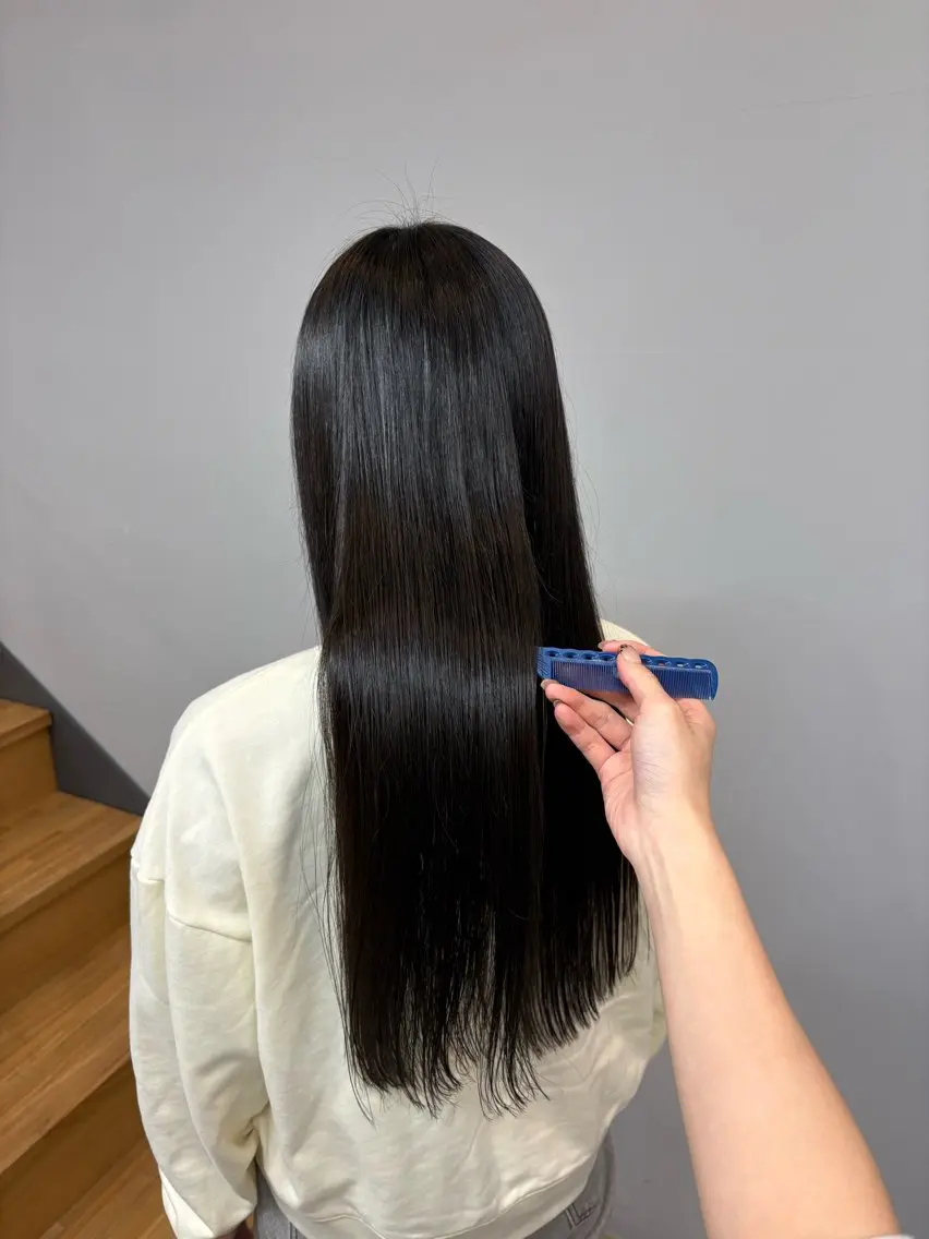 ロング カット トリートメント 坂 美来乃のヘアスタイル