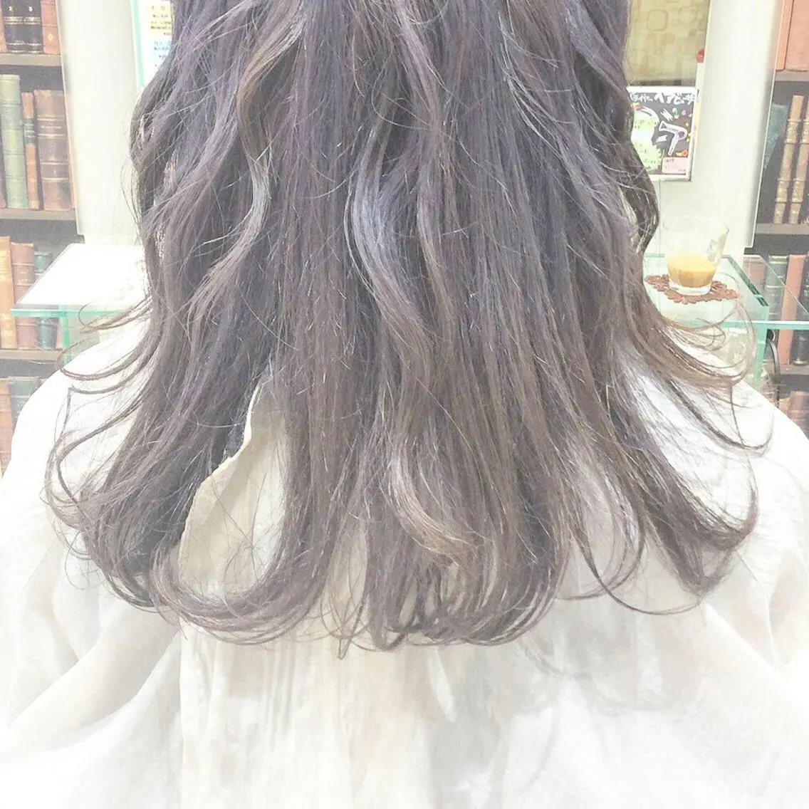 セミロング ヘアアレンジ 高岡 杏実のヘアスタイル