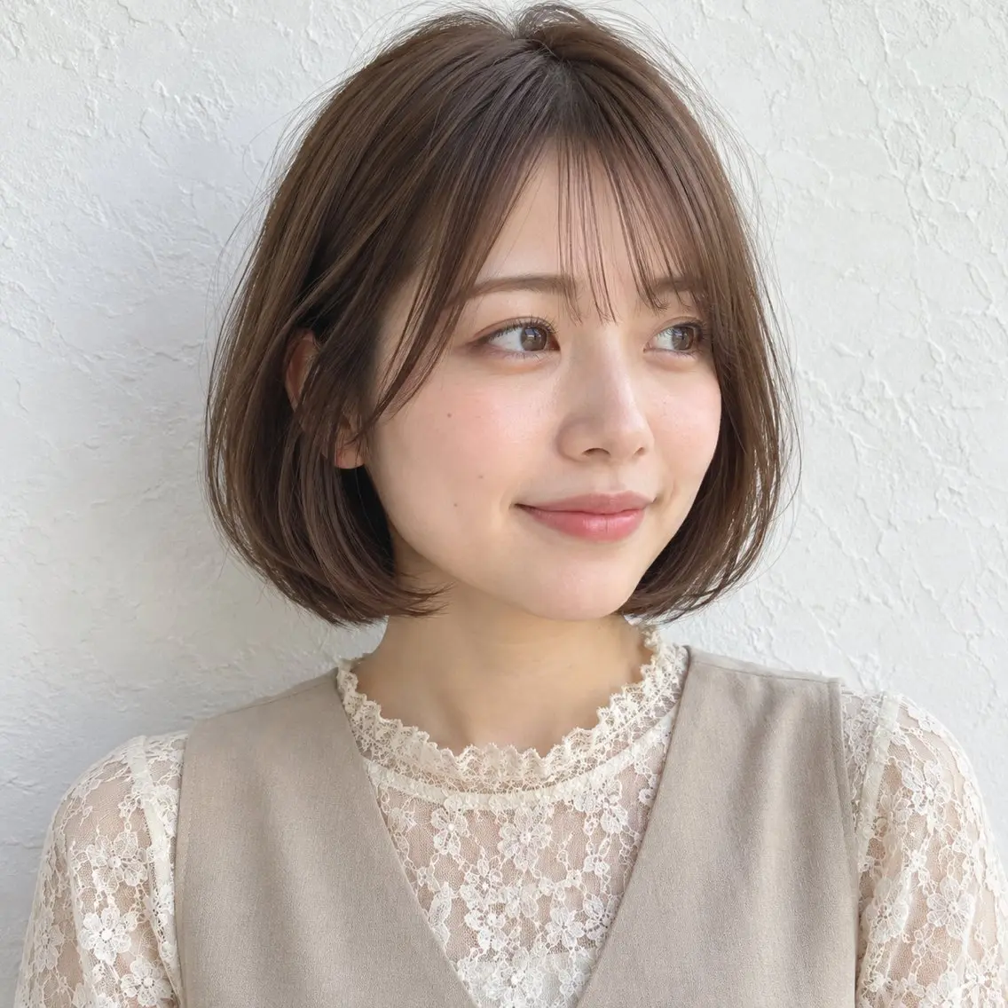 ショート カラー ボブ カット ヘアカラー トリートメント 銀座/モテ🤍垢抜け レイヤー/あさみのヘアスタイル