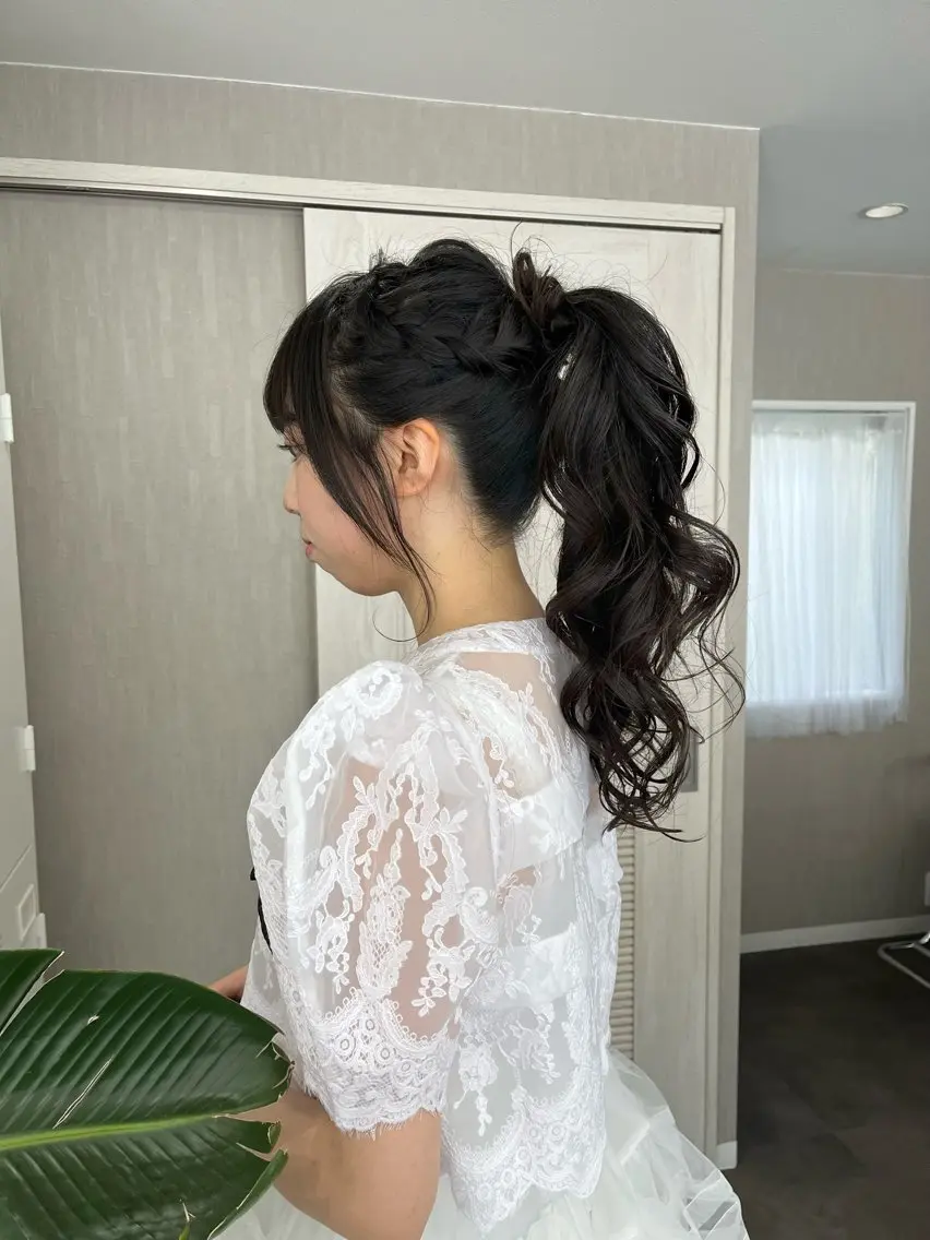 ヘアアレンジ 下石怜子/レイヤー/ 透明感カラーのヘアスタイル