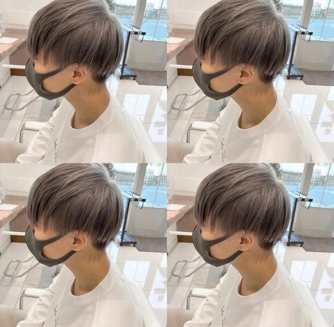 メンズ ウルフカット ハッシュカット/七海のヘアスタイル