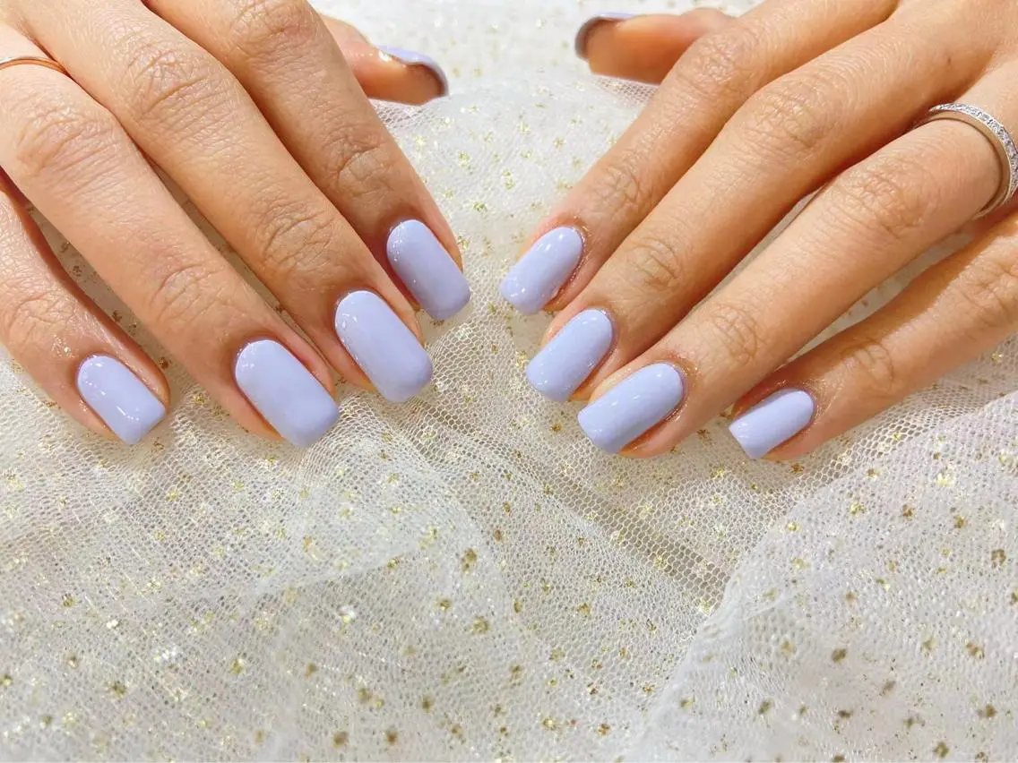 ネイル ブルー Umi nail& eyelashのネイルデザイン