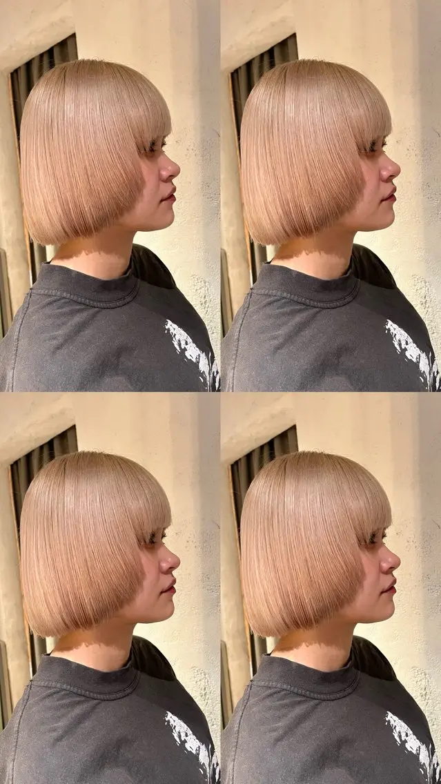 ミディアム コバヤシ ラムのヘアスタイル