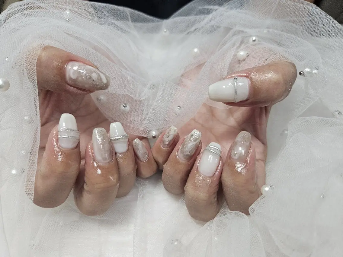 ネイル e_nail🍀自宅 サロン八潮eri☆　のネイルデザイン