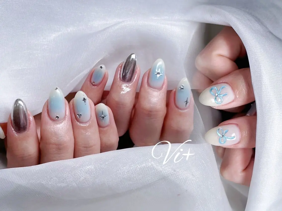 ネイル ハンドネイル ✨Nailsalon Vi+✨のネイルデザイン